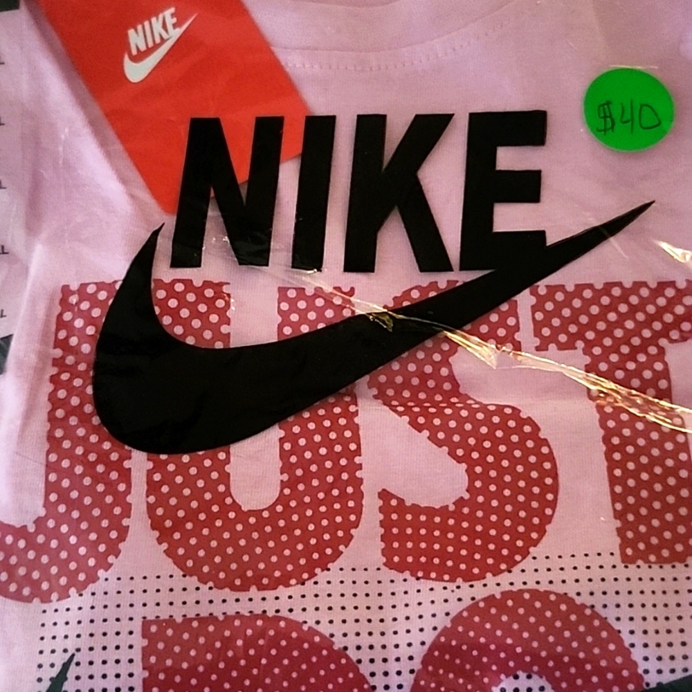 Pink Nike Short Set